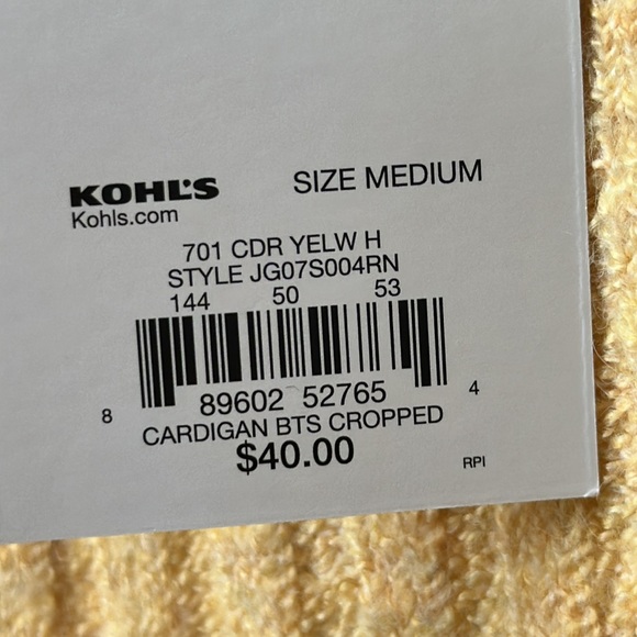 SO - Cropped Cardigan - Picture 9 of 9